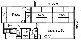 大阪府岸和田市土生町8丁目（賃貸マンション3LDK・2階・60.00㎡） その2