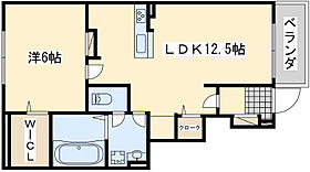 大阪府貝塚市浦田82-1（賃貸アパート1LDK・1階・44.55㎡） その2