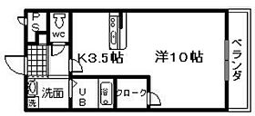 ラ・ストラーダ  ｜ 大阪府貝塚市畠中1丁目（賃貸アパート1K・1階・33.53㎡） その2