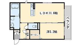 大阪府貝塚市窪田（賃貸アパート1LDK・2階・43.65㎡） その2