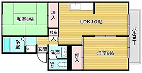 サニーグリーン北喜　Ａ棟  ｜ 大阪府岸和田市磯上町5丁目（賃貸アパート2LDK・2階・50.77㎡） その2