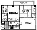 ハイデ岸城3階5.8万円