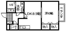 Rinon東貝塚  ｜ 大阪府貝塚市半田2丁目（賃貸アパート1LDK・1階・40.00㎡） その2