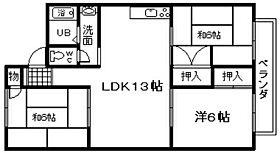 テンサンズ  ｜ 大阪府泉佐野市葵町3丁目（賃貸アパート3LDK・2階・67.65㎡） その2