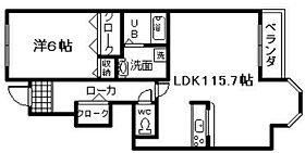 大阪府泉南市信達牧野（賃貸アパート1LDK・1階・52.74㎡） その2