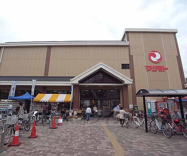 画像22:マツモト 新丸太町店まで350m 常盤エリアの大型スーパーです。駐車場も多く確保しております。丸太町通り沿いです。
