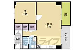 京都府京都市上京区御前通一条上る馬喰町（賃貸マンション1LDK・1階・61.00㎡） その2