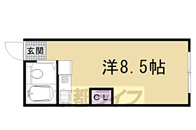 京都府京都市右京区太秦中筋町（賃貸マンション1R・4階・19.53㎡） その2