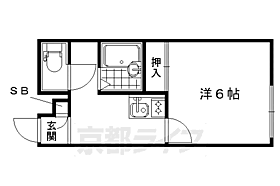 京都府京都市中京区西ノ京小堀池町（賃貸アパート1K・2階・20.28㎡） その2