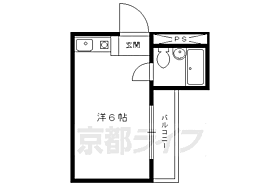 京都府京都市上京区上立売通寺町西入上る上片原町（賃貸マンション1R・3階・15.21㎡） その2