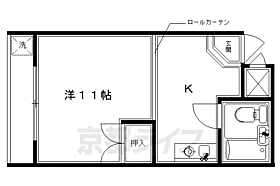 シャルム長谷川 202 ｜ 京都府京都市南区唐橋高田町（賃貸マンション1R・2階・24.00㎡） その2