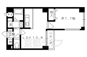 フォルム五条通 807 ｜ 京都府京都市下京区中堂寺坊城町（賃貸マンション1LDK・8階・40.98㎡） その2