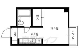 京都府京都市上京区烏丸通今出川上る御所八幡町（賃貸マンション1K・4階・17.72㎡） その2