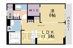 京都府京都市上京区七本松通下立売上る三番町（賃貸マンション1LDK・3階・45.65㎡） その2