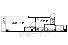 京都府京都市上京区上長者町通千本西入五番町（賃貸マンション1K・3階・25.32㎡） その2