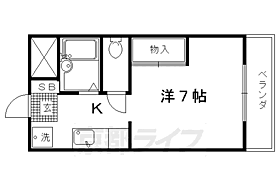 京都府京都市上京区七本松通下長者町上る東入四番町（賃貸マンション1K・3階・20.00㎡） その2