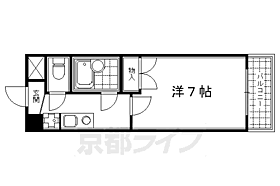 早川マンション 308 ｜ 京都府京都市下京区猪熊通四条下る松本町（賃貸マンション1K・3階・21.00㎡） その2