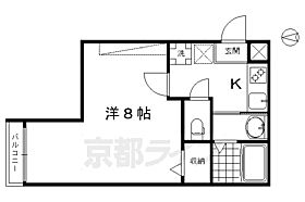 パークサイド梅小路 304 ｜ 京都府京都市下京区櫛笥通七条上る花畑町（賃貸マンション1K・3階・22.90㎡） その2