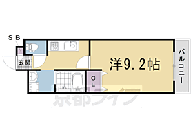 京都府京都市右京区西院日照町（賃貸マンション1K・4階・29.53㎡） その2