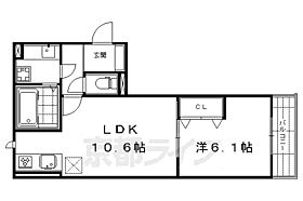 ウィステリア柳水 102 ｜ 京都府京都市中京区柳水町（賃貸アパート1LDK・1階・40.85㎡） その2