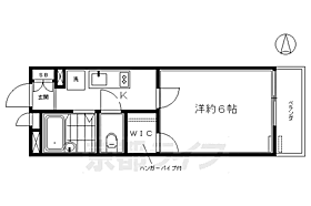 レオパレス三井田II 206 ｜ 京都府京都市南区東九条南河辺町（賃貸アパート1K・2階・20.81㎡） その2