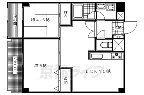 エイブル創久五条大宮 405 ｜ 京都府京都市下京区大宮通五条上る下五条町（賃貸マンション2LDK・4階・52.72㎡） その2