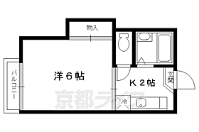 京都府京都市上京区上長者町通室町西入花立町（賃貸アパート1K・2階・18.00㎡） その2