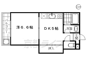 ＰＡＲＫＳ　ＴＯＪＩ 203 ｜ 京都府京都市南区大宮通九条上る東寺東門前町（賃貸マンション1DK・2階・28.70㎡） その2