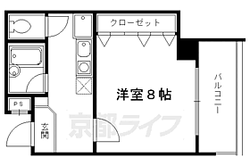 らくさいめぞん2 605 ｜ 京都府京都市中京区壬生賀陽御所町（賃貸マンション1K・6階・25.85㎡） その2