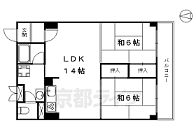 京都府京都市上京区丸太町通猪熊東入西丸太町（賃貸マンション2LDK・5階・53.54㎡） その2