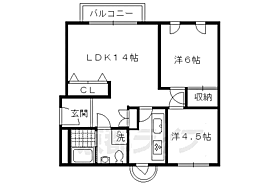 京都府京都市上京区御前通一条上る馬喰町（賃貸マンション2LDK・4階・68.71㎡） その2