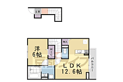 キャッスルヴュー山口 2階/202