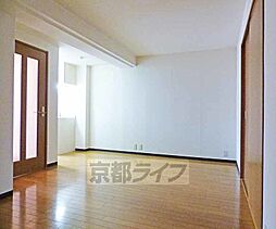 京福電気鉄道北野線 北野白梅町駅 徒歩13分の賃貸マンション 2階1LDKのリビング/ダイニング