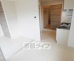 京都地下鉄東西線 太秦天神川駅 徒歩15分の賃貸アパート 3階1DKのリビング/ダイニング