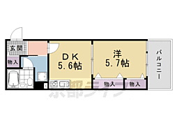 間取図画像 1DK