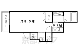 京福電気鉄道北野線 北野白梅町駅 徒歩15分