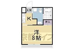 間取図画像 1K