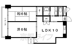 ハミング西浦 2LDKの間取図画像