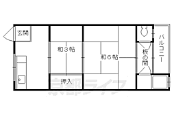 森山マンション 2階/201