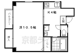 ウェールズ松ヶ崎 3階/301