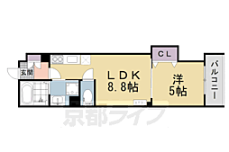 クリエオーレ藤阪東町II 2階/202