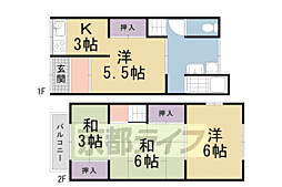 🉐敷金礼金0円！🉐淀美豆町貸家