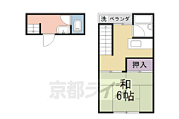 ルーブルビル別館 1Kの間取図画像