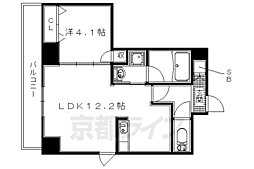 LIFEBLDG 1LDKの間取図画像