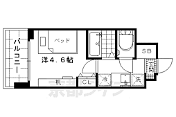 キャンパスヴィレッジ京都伏見 4階/410