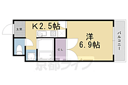 プレジール 西ノ京 2階/205