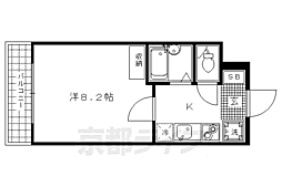 京都市営烏丸線 今出川駅 徒歩7分 2階/-