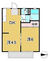 いとうハイツA 202 ｜ 茨城県日立市東大沼町２丁目（賃貸アパート1LDK・2階・35.91㎡） その2