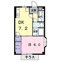 エスポワールI 101 ｜ 茨城県日立市森山町２丁目（賃貸アパート1DK・1階・33.12㎡） その2