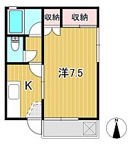 メゾンスズキ 102 ｜ 茨城県日立市河原子町３丁目（賃貸アパート1K・1階・24.78㎡） その2